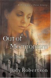 Cover of: Out of Mormonism: a woman's true story