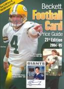 Cover of: Beckett Football Card Price Guide