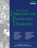 Cover of: The Complete Directory for People With Disabilities 2003: A Comprehensive Source Book for Individuals and Professionals (Complete Directory for People With Disabilities, 2003)