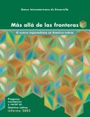 Cover of: Mas alla de las fronteras: el nuevo regionalismo en America Latina