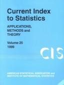 Cover of: Current Index to Statistics by Klaus Hinkelmann