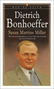 Cover of: Dietrich Bonhoeffer by Susan Martins Miller