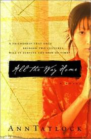 Cover of: All the way home: a novel