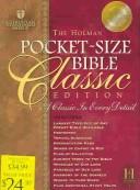 Cover of: Pocket-Size Bible Classic Edition: Holman Christian Standard Bible, British Tan, Bonded Leather
