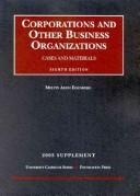 Cover of: 2003 Supplement to Corporations and Other Business Organizations by Melvin Aron Eisenberg