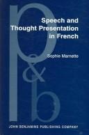 Speech And Thought Presentation In French by sophie Marnette