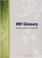 Cover of: Imf Glossary (Eng/fr/ger): 2005 (Manuals & Guides)