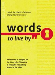 Cover of: Words to Live By