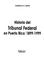 Cover of: Historia del Tribunal Federal En Puerto Rico, 1899-1999