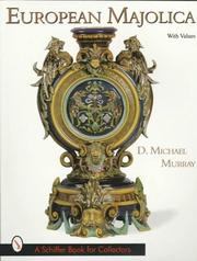European majolica with values by D. Michael Murray