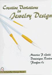 Cover of: Creative variations in jewelry design