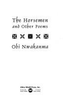 The Horsemen and Other Poems by Obi Nwakanma