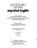 Cover of: Diccionario general español-inglés, English-Spanish