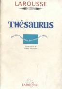 Larousse Thesaurus by Daniel Pechoin