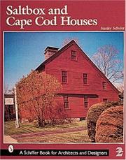 Cover of: Saltbox and Cape Cod Houses | Stanley Schuler