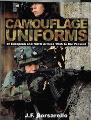 Cover of: Camouflage Uniforms of European and NATO Armies: 1945 to the Present