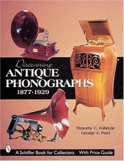 Cover of: Discovering Antique Phonographs