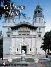 California Colonial by Elizabeth Jean, Ph.D. McMillian