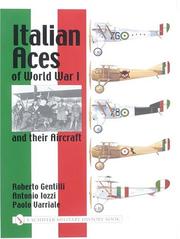 Cover of: Italian Aces of World War I and their aircraft