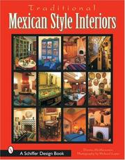 Cover of: Traditional Mexican Style Interiors by Donna McMenamin
