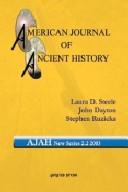 Cover of: American Journal of Ancient History: New Series 2.2, 2003