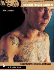 Cover of: Russian Prison Tattoos by Alix Lambert