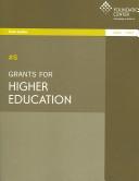 Front cover of Grants For Higher Education by Unknown