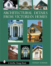 Cover of: Architectural Details from Victorian Homes by Stanley Schuler