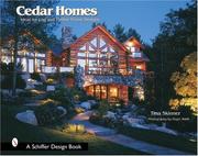 Cover of: Cedar homes by Tina Skinner