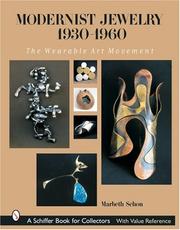 Cover of: Modernist Jewelry 1930-1960 by Marbeth Schon