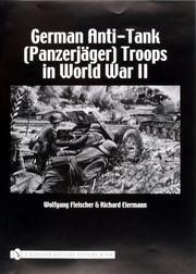 Cover of: German anti-tank (Panzerjäger) troops in World War II