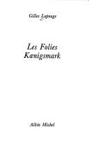 Cover of: Les folies Koenigsmark
