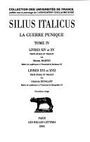 Cover of: La Guerre punique, tome 4  by Tiberius Catius Silius Italicus, Michel Martin