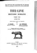 Cover of: Histoire romaine. by Titus Livius