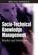 Cover of: Socio-Technical Knowledge Management by Meliha Handzic