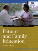 Cover of: The Joint Commission Guide to Patient and Family Education