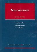 Cover of: Negotiation (University Casebook Series)