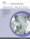 Cover of: 2004 Survey of Dental Practice: Employment of Dental Practice Personnel