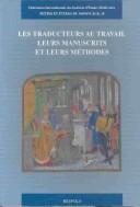 Cover of: Les traducteurs au travail by Jacqueline Hamesse