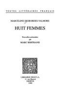 Cover of: Huit femmes