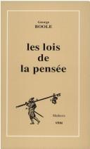 Cover of: Les lois de la pensée