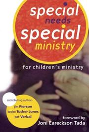 Cover of: Special Needs, Special Ministry