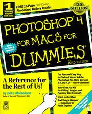 Cover of: Photoshop 4 for Macs for dummies