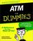 Cover of: ATM for dummies