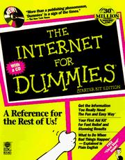 Cover of: The Internet for Dummies, Starter Kit Edition by Carol Baroudi, Margaret Levine Young, Hy Bender