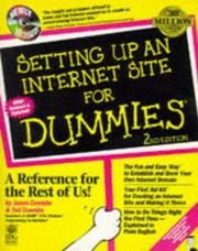 Cover of: Setting up an Internet site for dummies by Jason Coombs, Jason Coombs