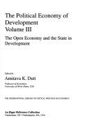Cover of: The Political Economy of Development (International Library of Critical Writings in Economics)