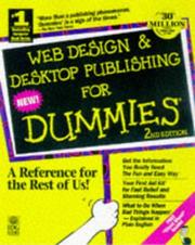 Cover of: Web design & desktop publishing for dummies.