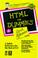 Cover of: HTML for dummies quick reference