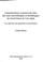 Cover of: Caracterisation Et Gestion Du Silex Des Sites Mesolithiques Et Neolithiques Du Nord-Ouest De L'Arc Alpin (British Archaeological Reports (BAR) International S.)